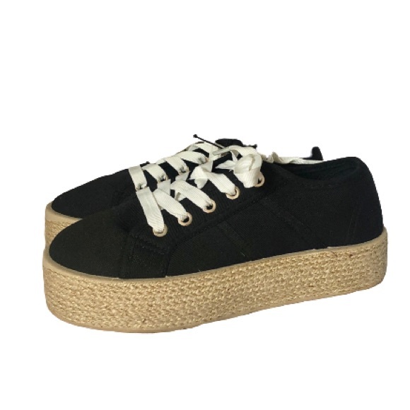 NWT Black Willow Espadrille Sneaker - Picture 6 of 7